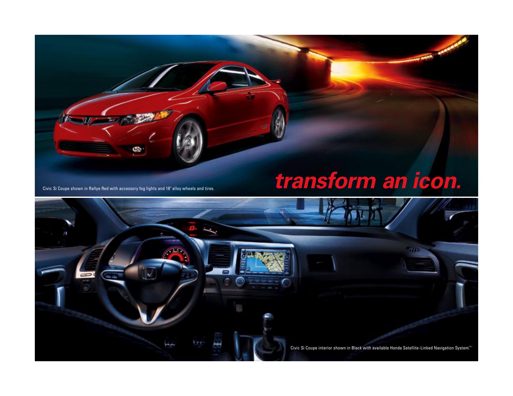 2007 Honda Civic Coupe Brochure Page 8